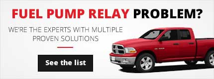 Faulty Fuel Pump Relay Solutions